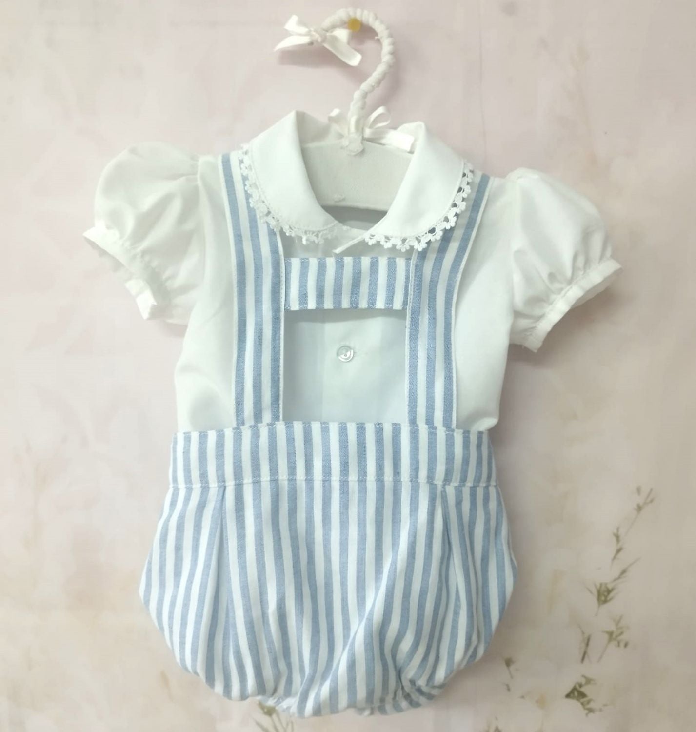 SONATA PREORDER (4-6wk turnaround) - Blue pin stripe H-Bar VE23-15
