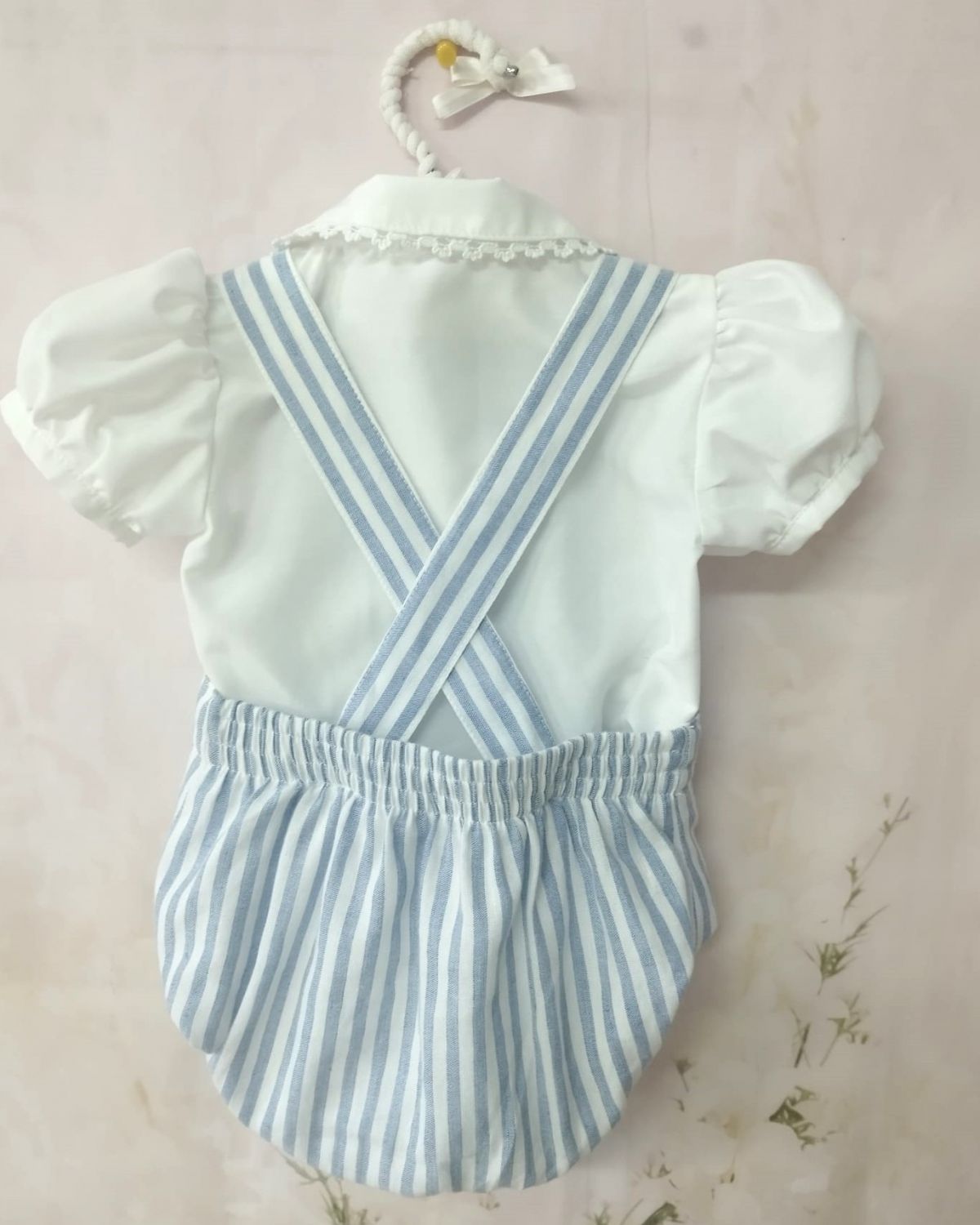 SONATA PREORDER (4-6wk turnaround) - Blue pin stripe H-Bar VE23-15