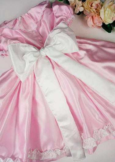 SONATA PREORDER (4-6wk turnaround) - Cynthia satin smocked puffball VE21-29