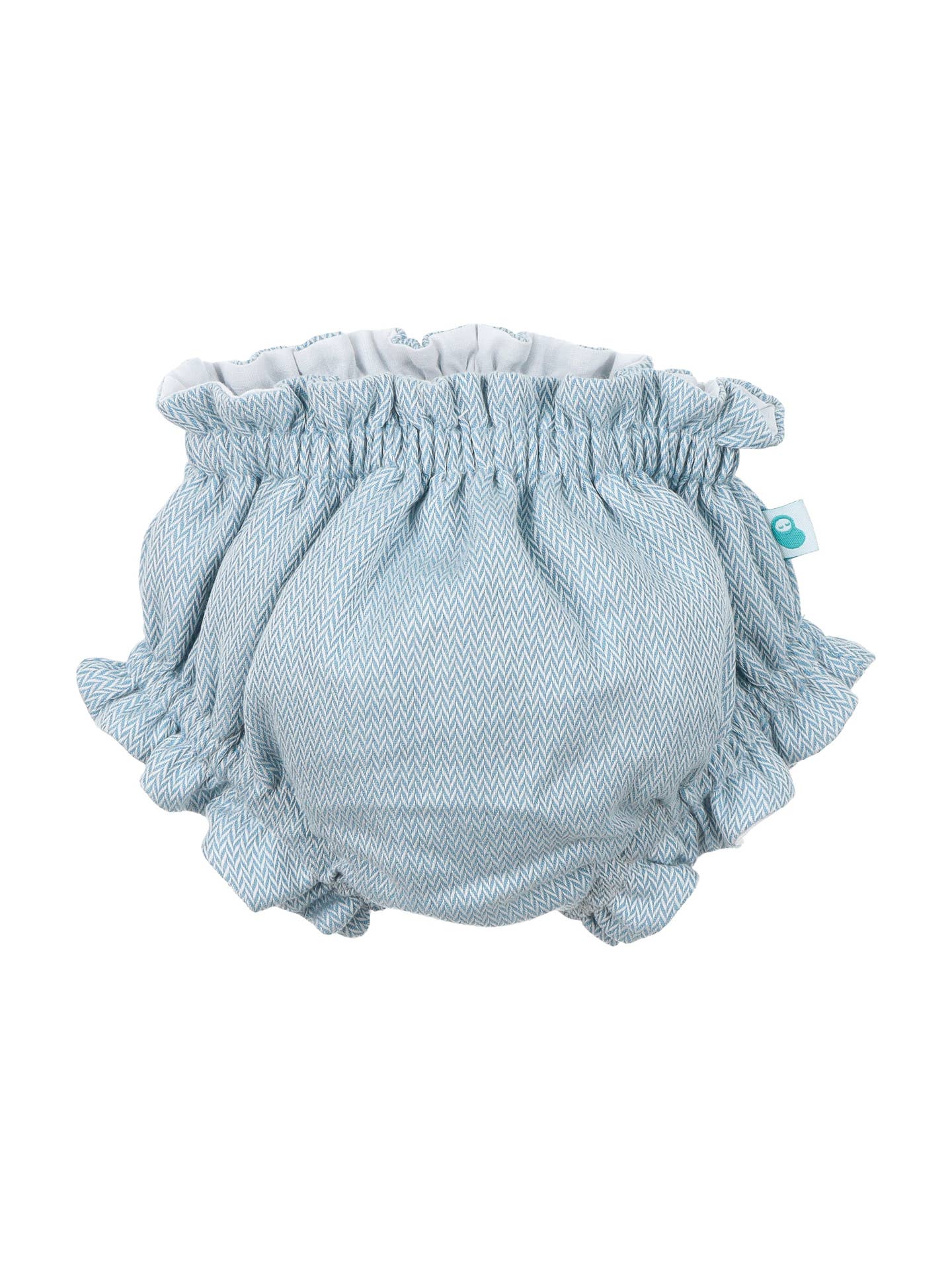 Blue chevron bloomers (HANDMADE IN PORTUGAL 10-14 DAY TURNAROUND)