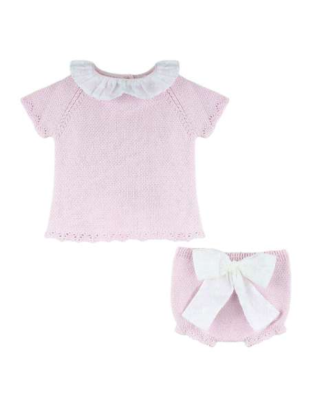 Dulce de fresa pink knit set - 2-3 weeks turnaround