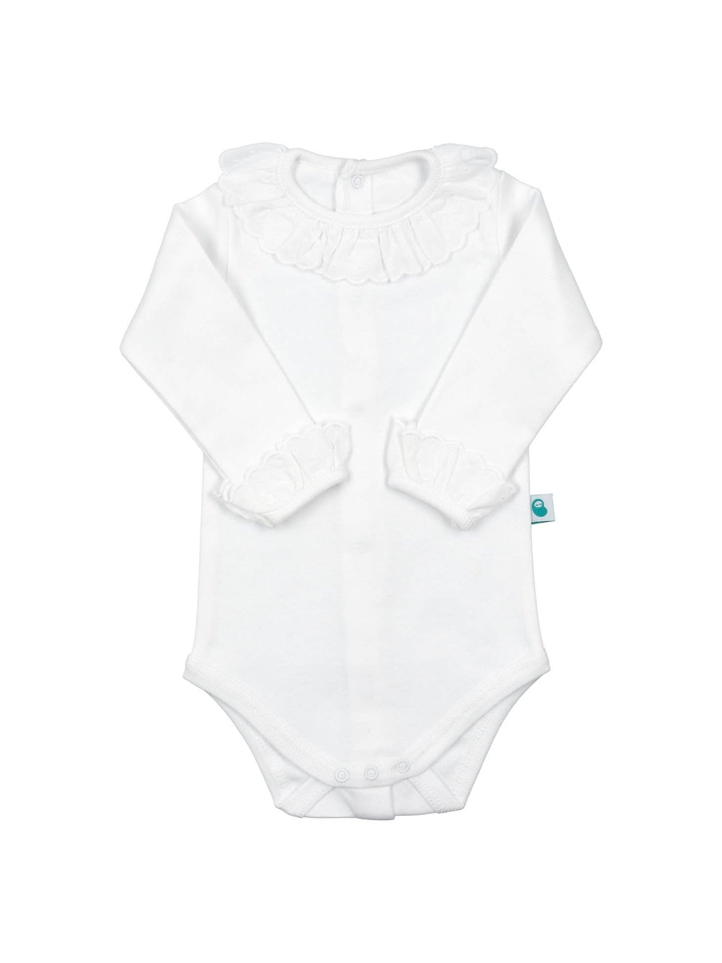 Frill collar bodysuit vests (HANDMADE IN PORTUGAL 10-14 DAY TURNAROUND)