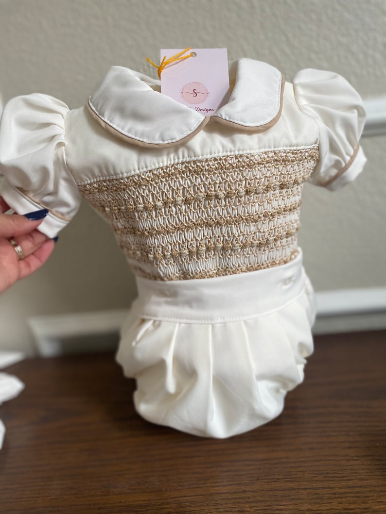 Smocked classic set - HANDMADE IN USA 6-8WK TURNAROUND