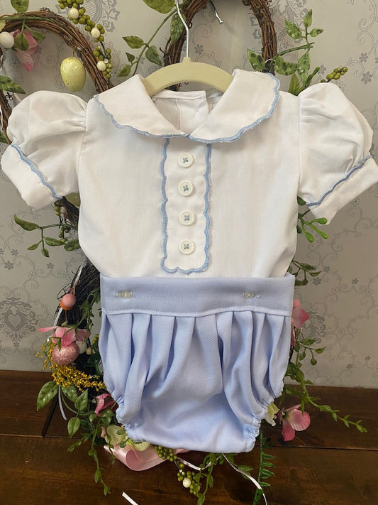 Smocked boys set - HANDMADE IN USA 6-8WK TURNAROUND