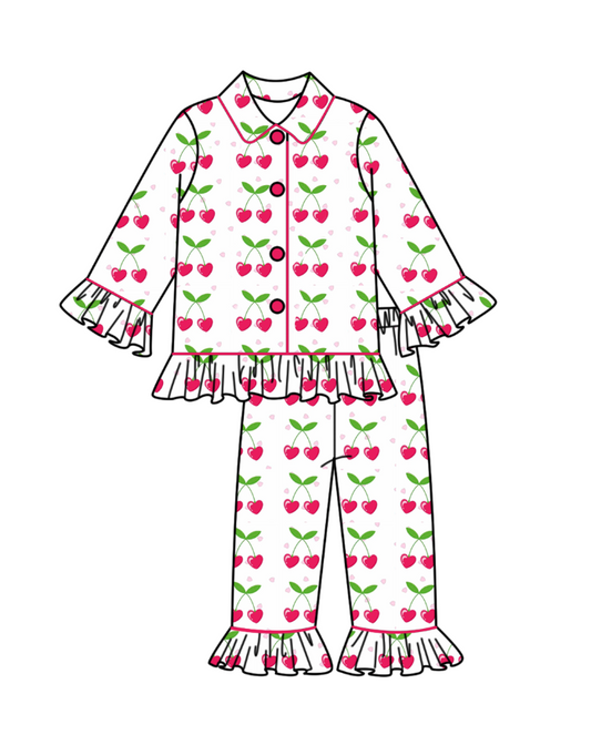 LPP EXCLUSIVE valentines cherry pyjamas (January delivery)