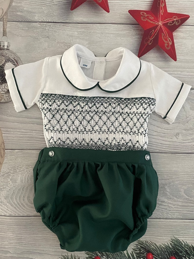 Smocked classic set - HANDMADE IN USA 6-8WK TURNAROUND