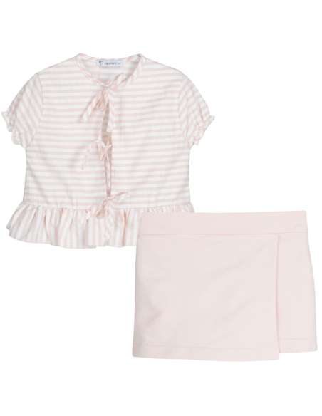 Calamaro wrap skirt set- 10-14 DAYS TURNAROUND