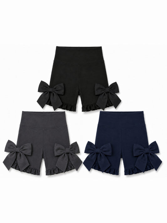 LPP X MAELI EXCLUSIVE SPANISH UNIFORM P.E KIT Frilly Bow Cycle Shorts - DELIVERY MID AUGUST