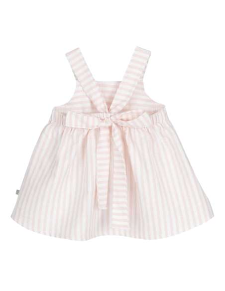 Calamaro tie back pinafore dress - 10-14 DAYS TURNAROUND