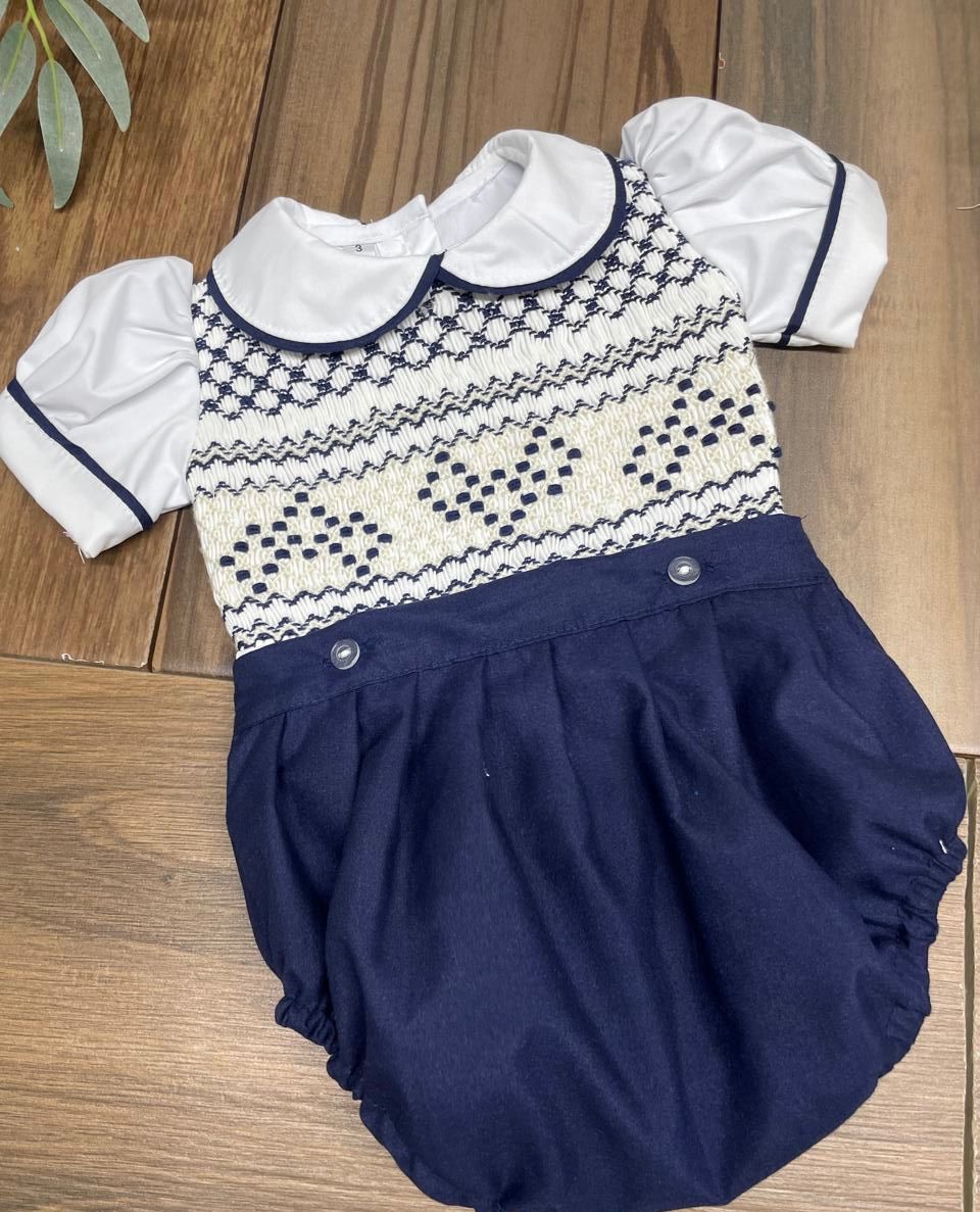 Smocked classic set - HANDMADE IN USA 6-8WK TURNAROUND
