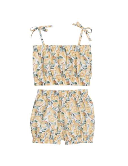 Calamaro lemon short set- 10-14 DAYS TURNAROUND