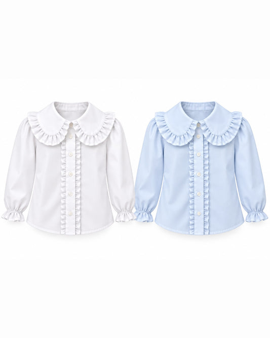 LPP SCHOOL UNIFORM - Frill blouse (DELIVERY FEBRUARY)