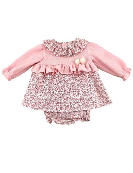 Babyferr braguita floral dress set - ON ORDER (2-3 weeks turnaround)