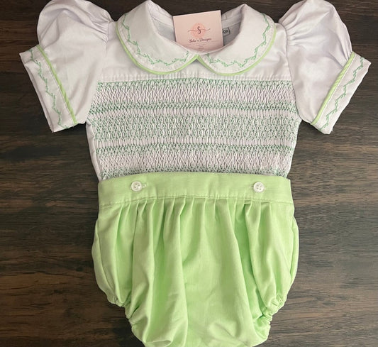 Smocked classic set - HANDMADE IN USA 6-8WK TURNAROUND