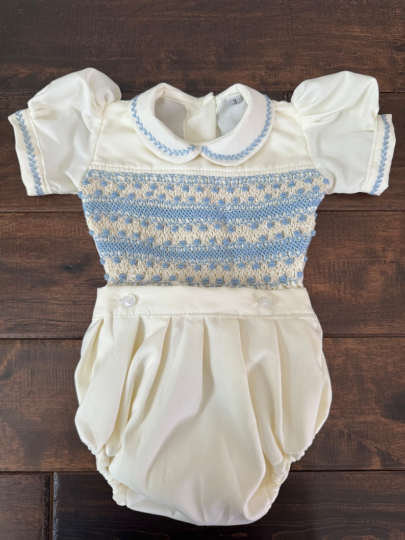 Smocked classic set - HANDMADE IN USA 6-8WK TURNAROUND