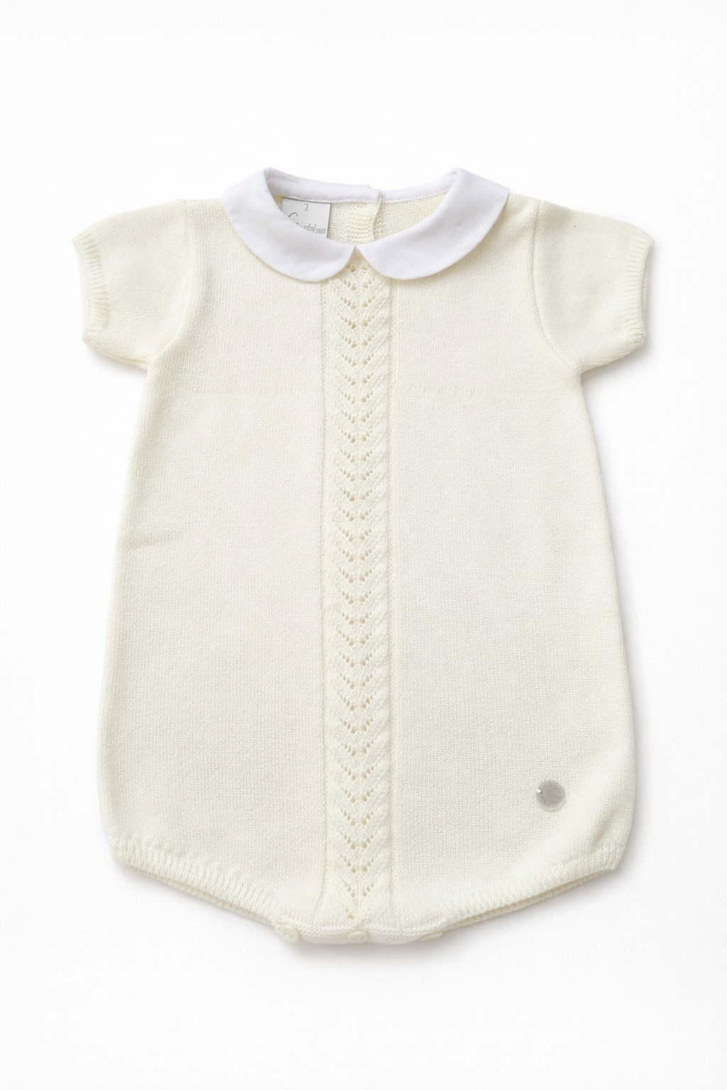 Granlei pastel lemon knit exclusive romper