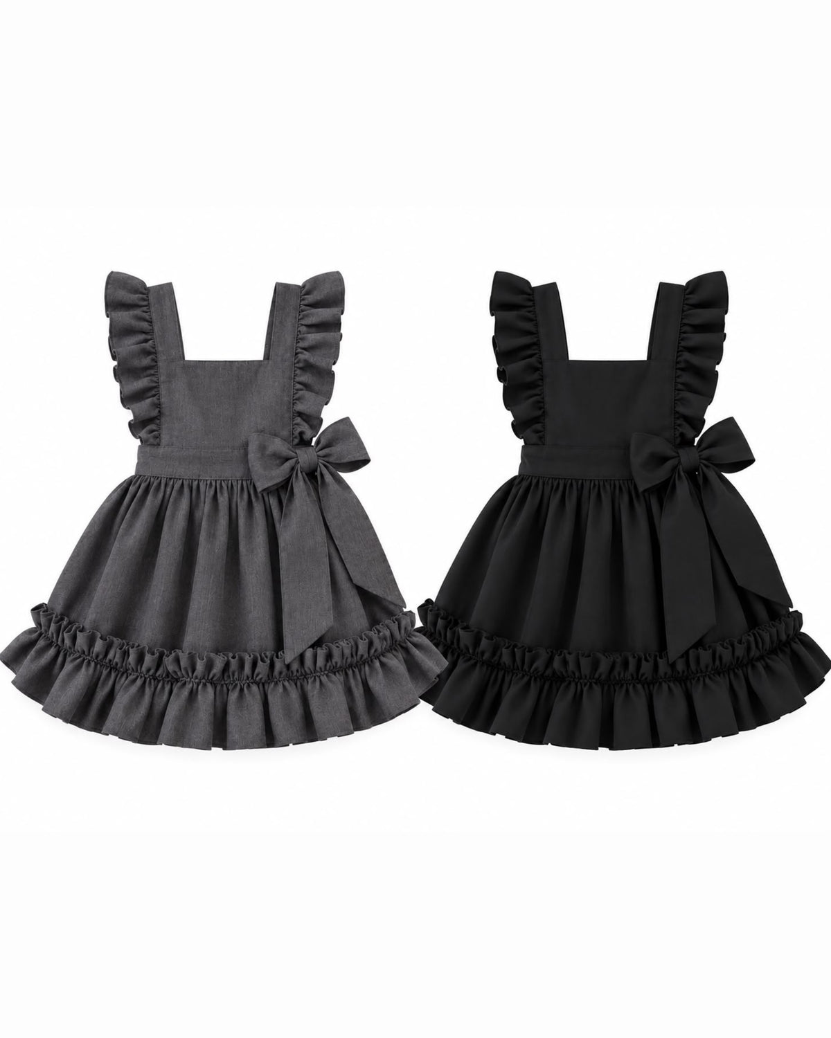 LPP SCHOOL UNIFORM - Side bow pinafore (DELIVERY FEBRUARY)