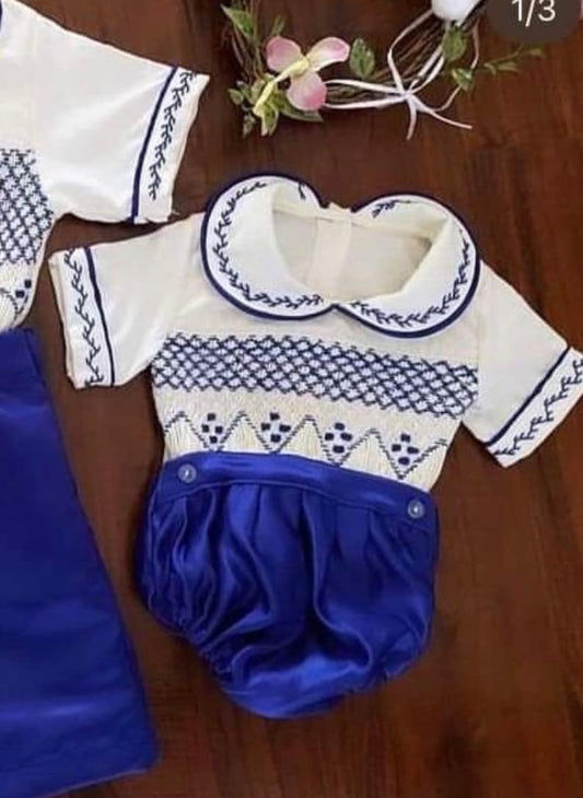 Smocked classic set - HANDMADE IN USA 6-8WK TURNAROUND