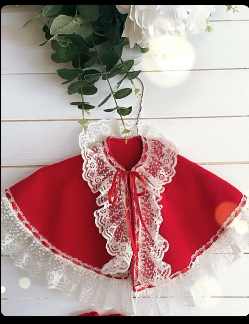 ELA CONFECCION PREORDER 4-6WK - Lily-Mae cape red