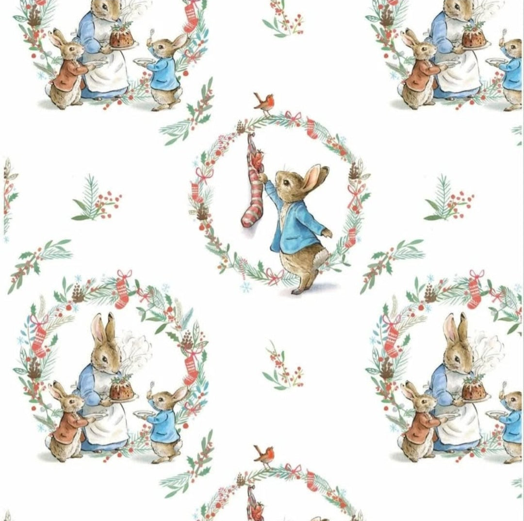 Previous years Peter rabbit christmas pyjamas