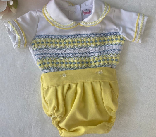 Smocked classic set - HANDMADE IN USA 6-8WK TURNAROUND