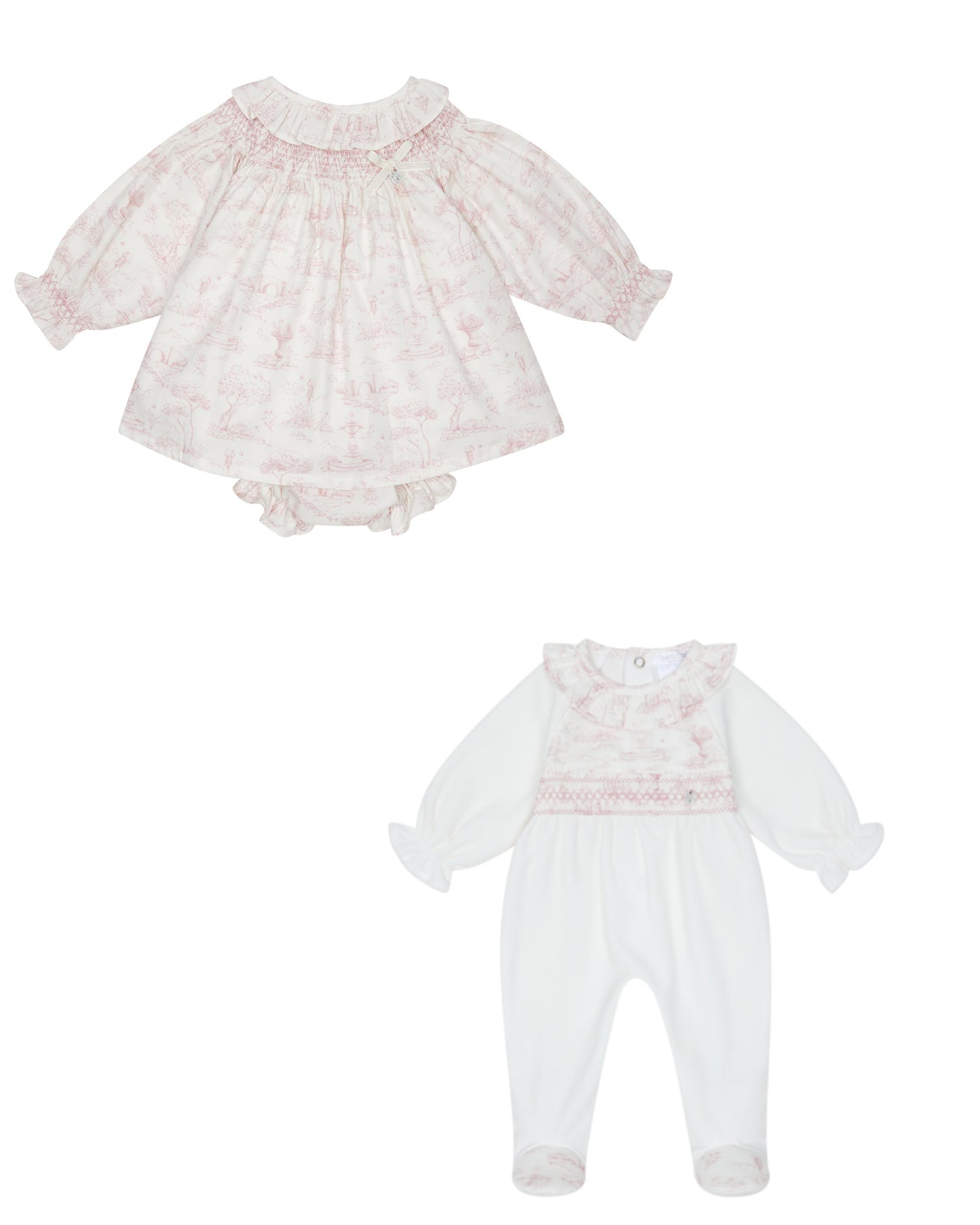 DEOLINDA Romera pink toile collection - IN STOCK