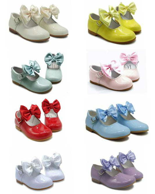 Cocoboxi double bow Mary Jane shoes (PRE-ORDER - 14 DAY TURNAROUND)