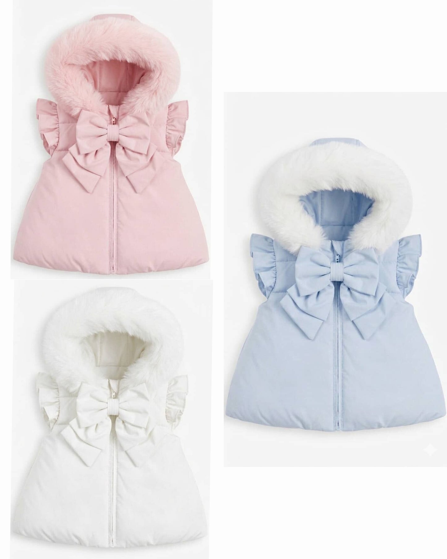 Double bow gilet - Delivery SEPTEMBER.