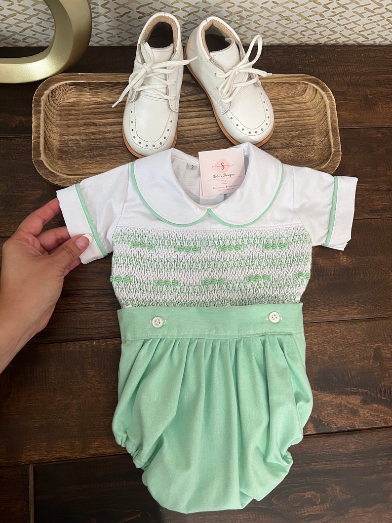 Smocked classic set - HANDMADE IN USA 6-8WK TURNAROUND