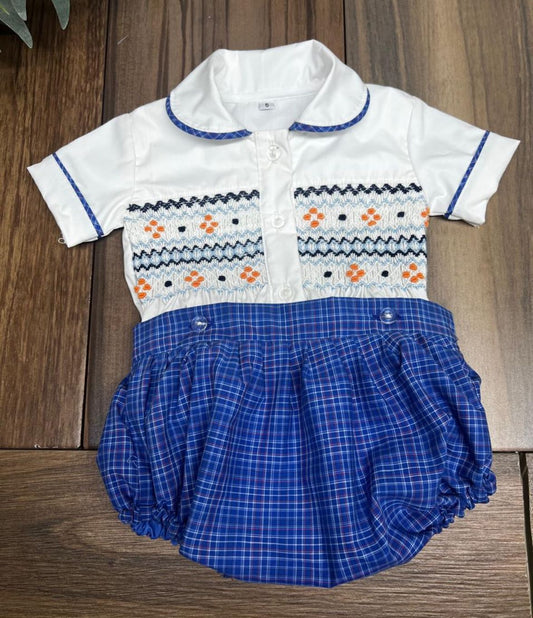 Smocked classic set - HANDMADE IN USA 6-8WK TURNAROUND