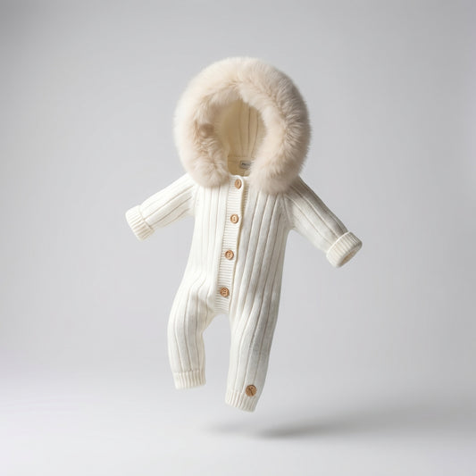 Pangasa ribbed pramsuit REAL FUR - DELIVERY SEPTEMBER