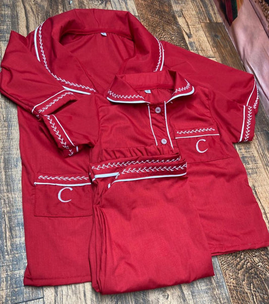 Smocked pyjama set - HANDMADE IN USA 6-8WK TURNAROUND