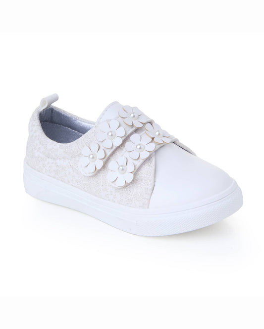 LPP SCHOOL UNIFORM - Sparkly lace trainers (DELIVERY FEBRUARY)