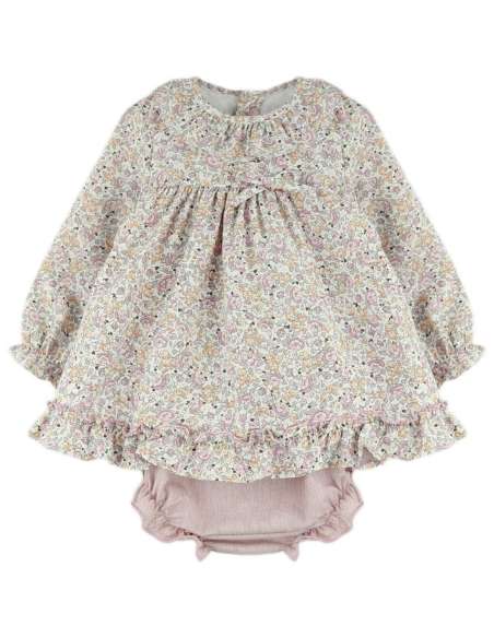 Babyferr frilly floral dress set - ON ORDER (2-3 weeks turnaround)