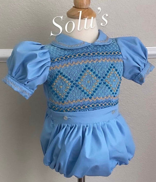 Smocked classic set - HANDMADE IN USA 6-8WK TURNAROUND