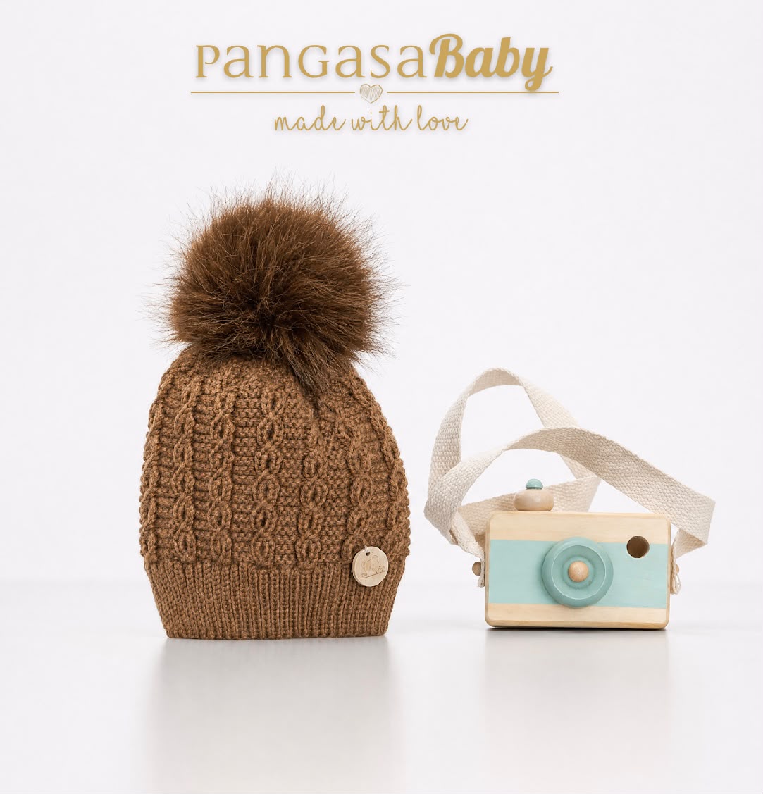 Pangasa cable hat FAUX FUR - DELIVERY SEPTEMBER