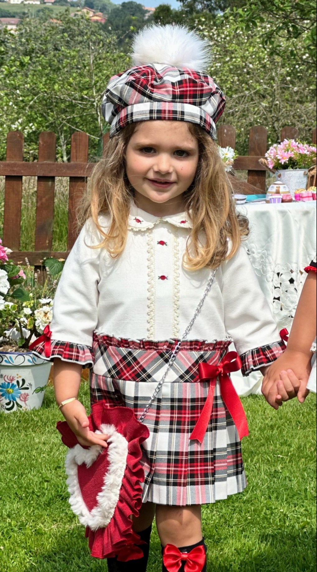 SONATA PREORDER (4-6wk turnaround) - Velvet check dress IN25-02