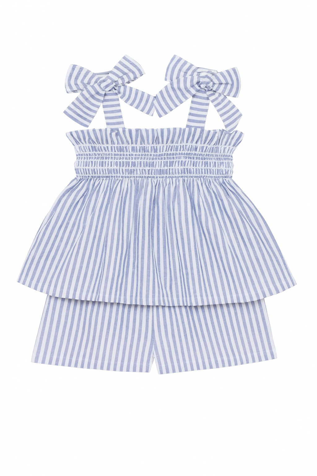 Deolinda girls astra smocked shorts set