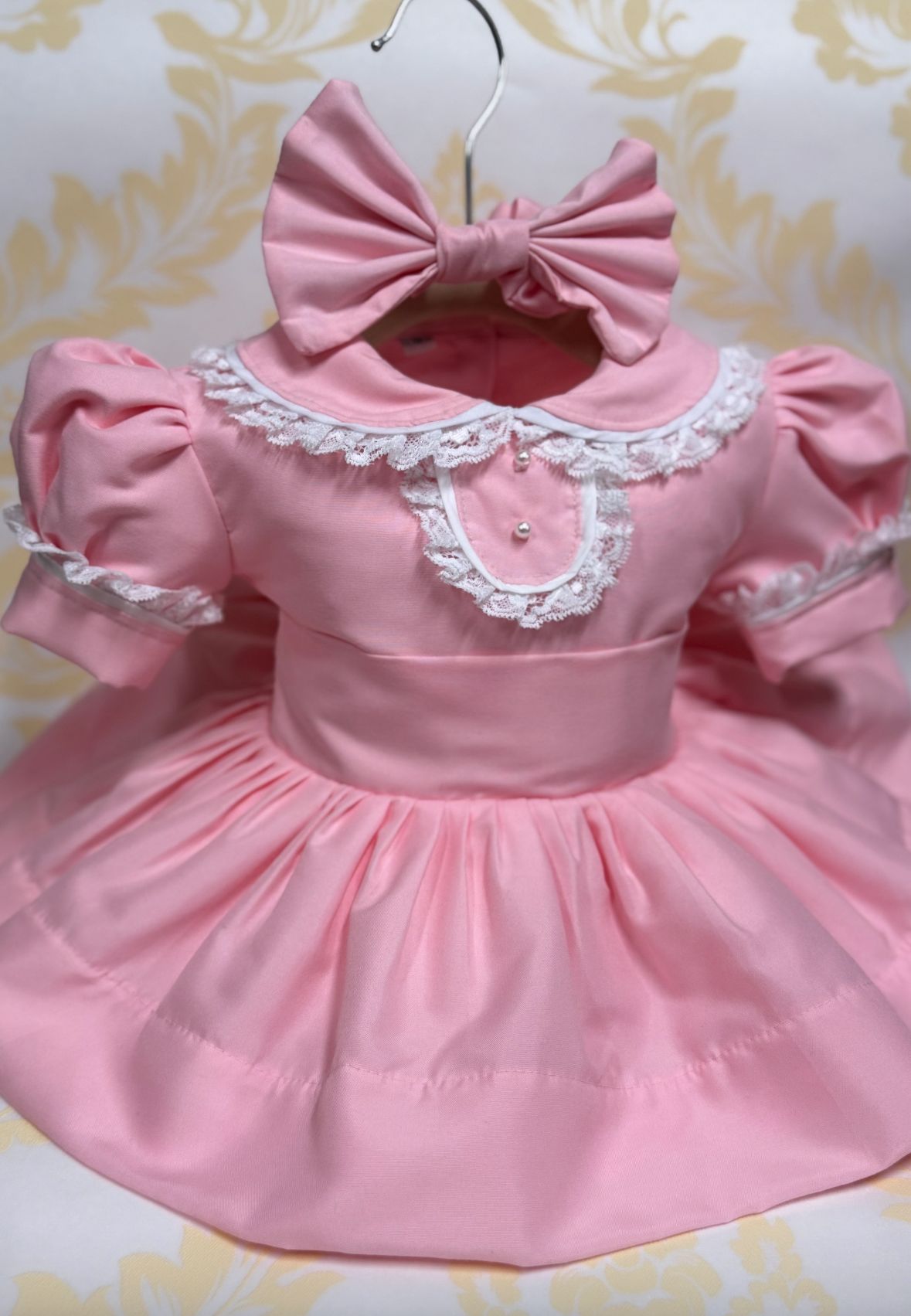 Smocked classic dress - HANDMADE IN USA 6-8WK TURNAROUND
