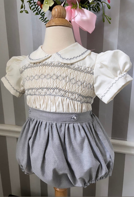 Smocked classic set - HANDMADE IN USA 6-8WK TURNAROUND