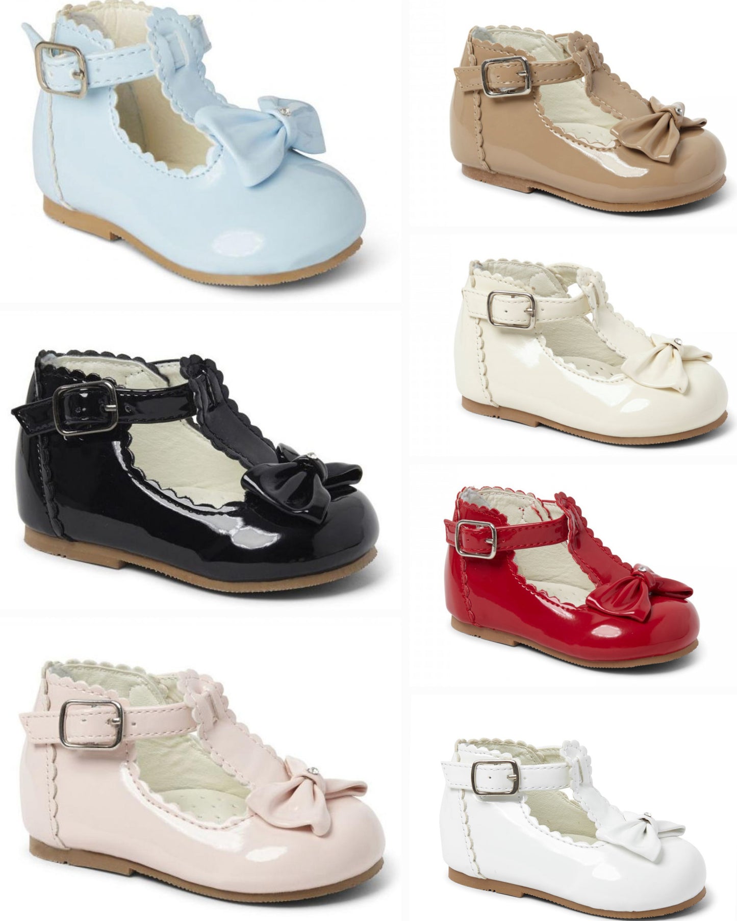 Sevva diamanté T-Bar shoes