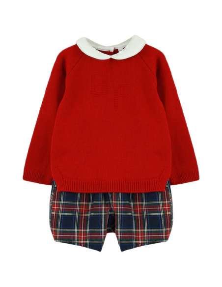 Babyferr red tartan set - ON ORDER (2-3 weeks turnaround)
