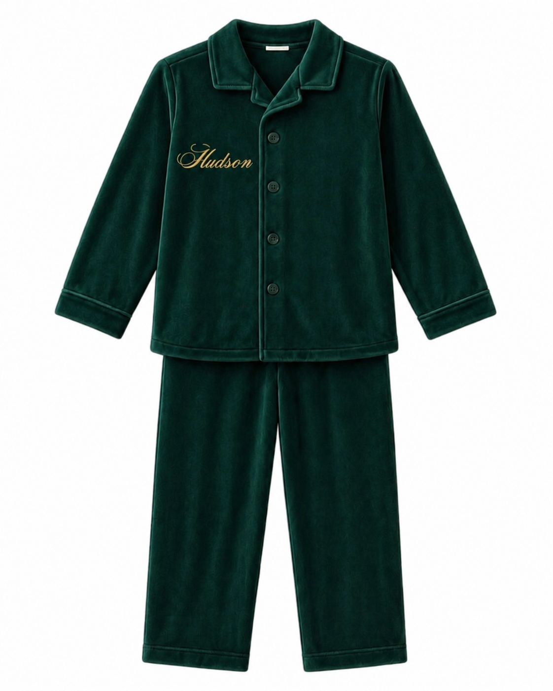 LPP EXCLUSIVE emerald green velvet Christmas pyjamas - End November delivery