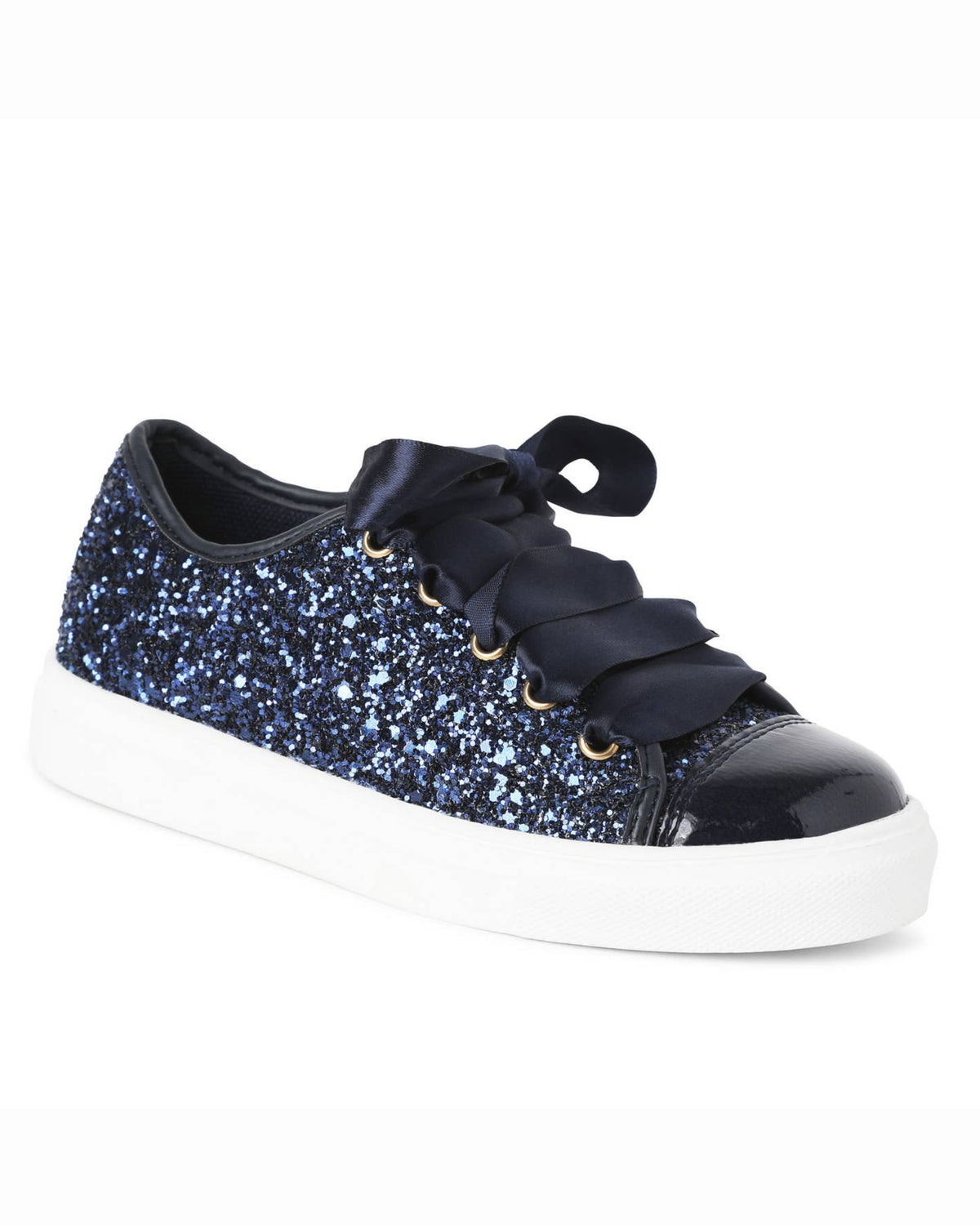 LPP SCHOOL UNIFORM - Navy glitter trainers (DELIVERY FEBRUARY)