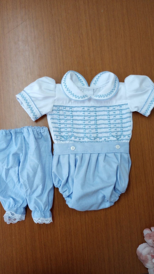 Smocked classic set - HANDMADE IN USA 6-8WK TURNAROUND