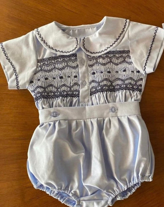 Smocked classic set - HANDMADE IN USA 6-8WK TURNAROUND