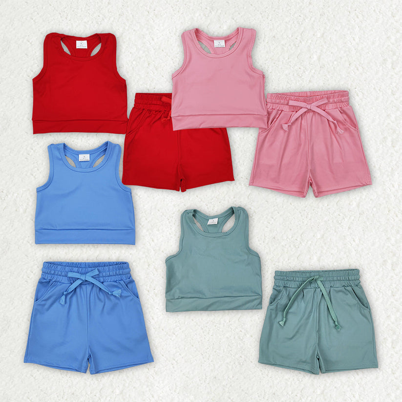 Activewear crop top shorts set - ON ORDER FROM USA (10-14 days turnaround)