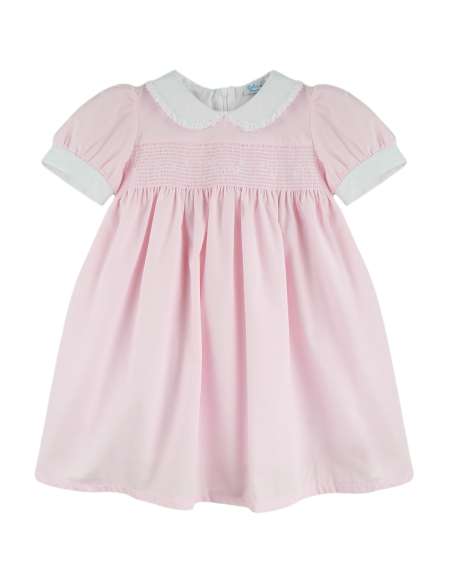 Dulce de Fresa pink smocked dress - 10-14 DAYS TURNAROUND
