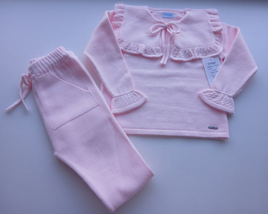 RAHIGO IN STOCK 5y Pink bibbed tracksuit