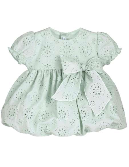 Calamaro mint broderie anglaise dress - 10-14 DAYS TURNAROUND